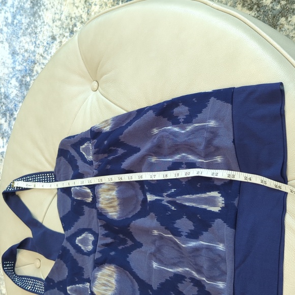 INC International Concepts EUC Rhinestones ladies XL Razorback top - Picture 7 of 7